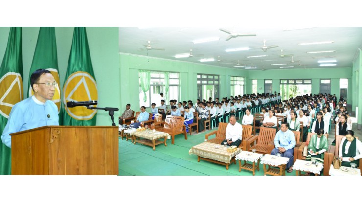 အဂတိလိုက်စားမှုတိုက်ဖျက်ရေးကော်မရှင် ကျောင်းသားလူငယ်ဖြောင့်မတ်တည်ကြည်မှုမြှင့်တင်ရေးပညာပေး (Edutainment) အစီအစဉ်များကျင်းပ