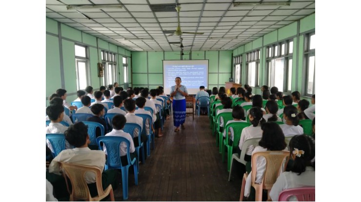 အဂတိလိုက်စားမှုတိုက်ဖျက်ရေးကော်မရှင်ရုံး ကျောင်းသားလူငယ် ဖြောင့်မတ်တည်ကြည်မှုမြှင့်တင်ရေး ပညာပေး (Edutainment) အစီအစဉ်များ ကျင်းပ