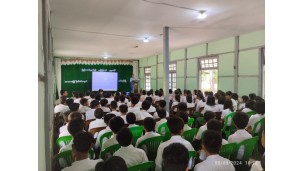 အဂတိလိုက်စားမှုတိုက်ဖျက်ရေးကော်မရှင်ရုံး ကျောင်းသားလူငယ်ဖြောင့်မတ်တည်ကြည်မှုမြှင့်တင်ရေးပညာပေး (Edutainment) အစီအစဉ်များကျင်းပ